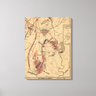 Battle of Gettysburg 12 Canvas Print