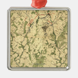 Battle of Gettysburg 12 Metal Ornament