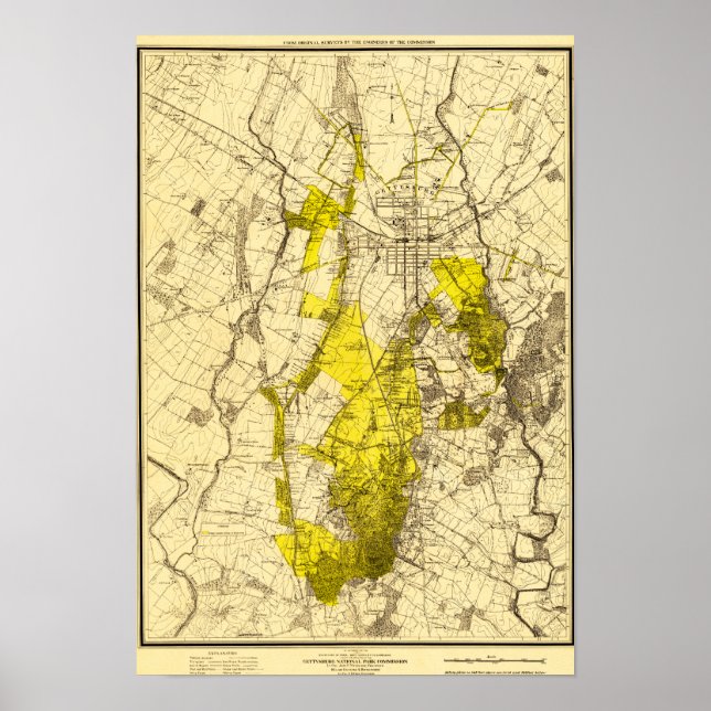 Battle of Gettysburg 13 Poster (Front)
