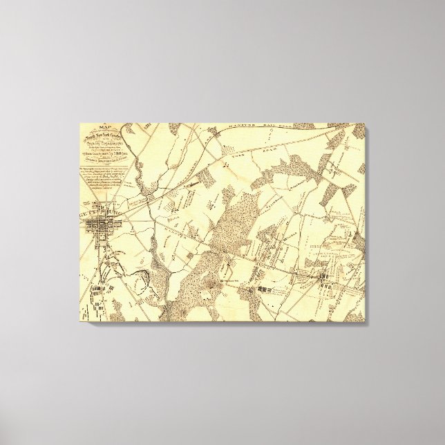 Battle of Gettysburg 14 Canvas Print (Front)
