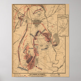 Battle of Gettysburg 14 Poster