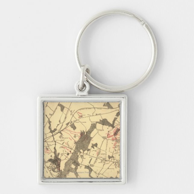 Battle of Gettysburg 15 Keychain (Front)