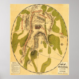 Battle of Gettysburg 3 Poster