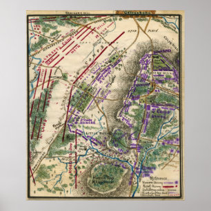 Battle of Gettysburg 4 Poster