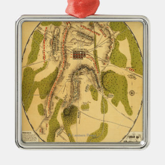 Battle of Gettysburg 7 Metal Ornament