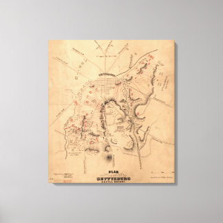 Battle of Gettysburg 8 Canvas Print