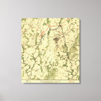 Battle of Gettysburg 9 Canvas Print