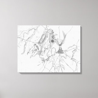 Battle of Gettysburg Canvas Print