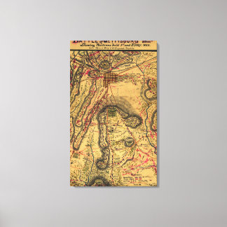 Battle of Gettysburg Canvas Print