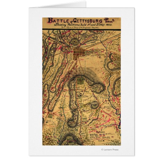 Battle of Gettysburg Cards (Front)