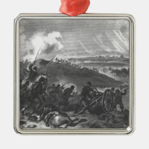 Battle of Gettysburg Metal Ornament