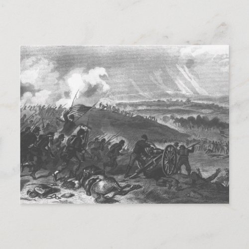 Battle of Gettysburg Postcard