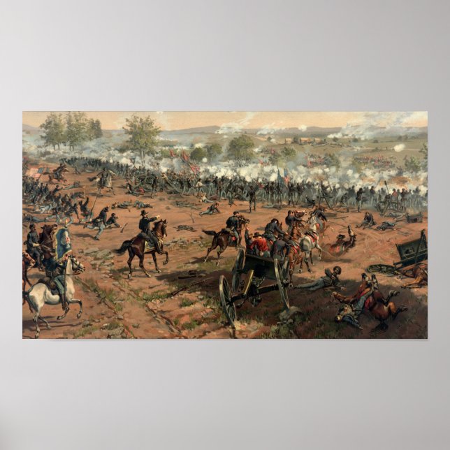 Battle of Gettysburg Poster (Front)