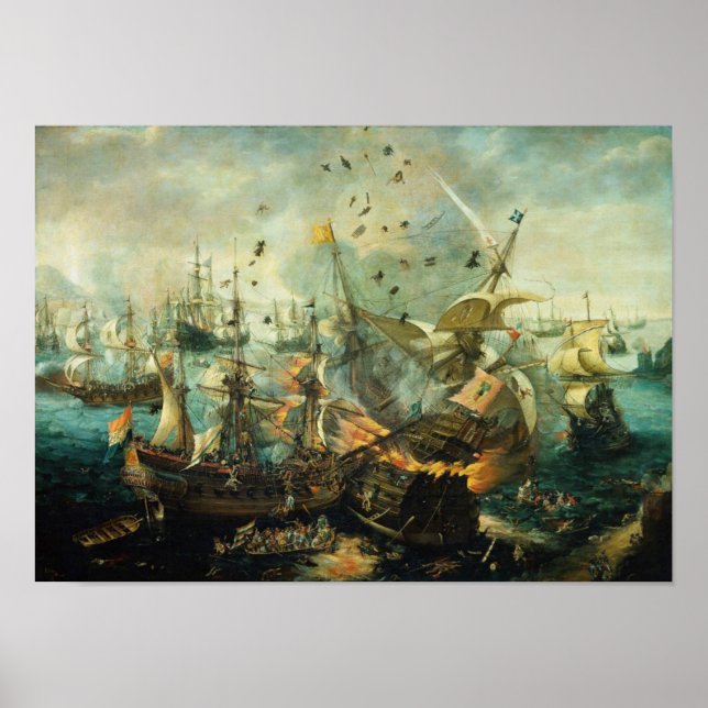 Battle of Gibraltar Poster (Front)