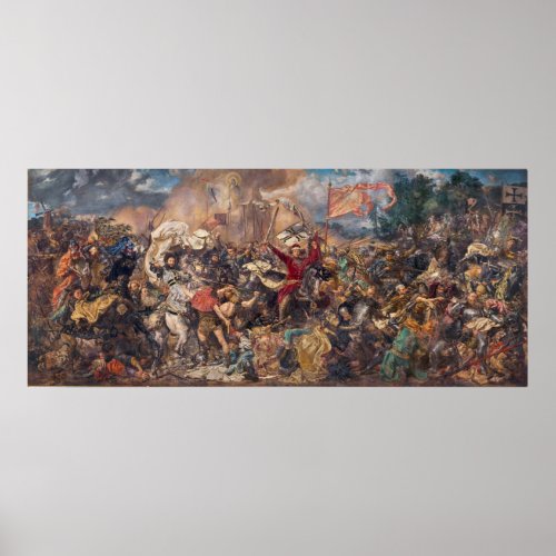 Battle of Grunwald by Jan Matejko Poster