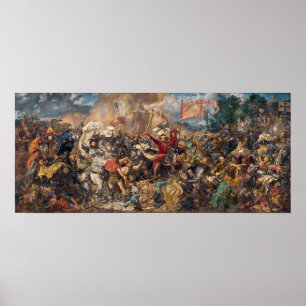 Battle of Grunwald (Medieval Military Scene) (War) Poster
