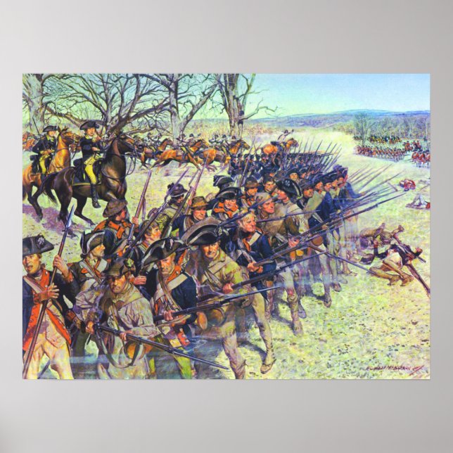 Battle of Guilford Courthouse 15 March 1781 Poster (Front)