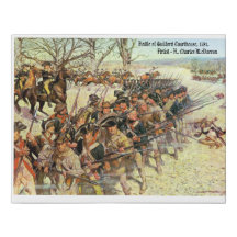 Battle of Guilford Courthouse canvas