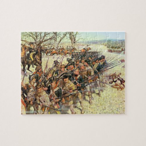 Battle of Guiliford Courthouse Jigsaw Puzzle