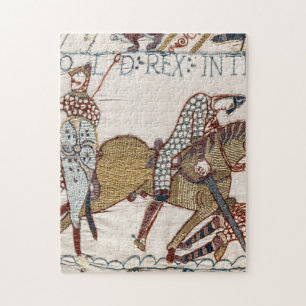 Battle of Hastings- Bayeux Tapestry King Harold Jigsaw Puzzle