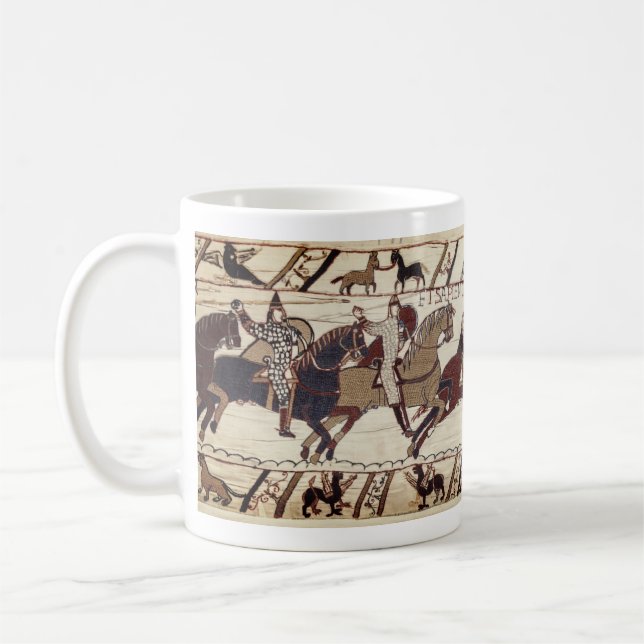 Battle of Hastings - Norman knights Coffee Mug (Left)