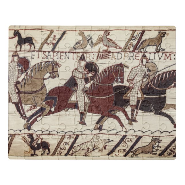 Battle of Hastings - Norman knights Jigsaw Puzzle (Puzzle Horizontal)