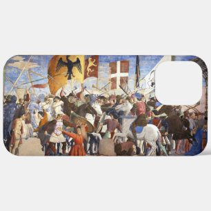 BATTLE OF HERACLIUS by Piero Della Francesca iPhone 12 Pro Max Case