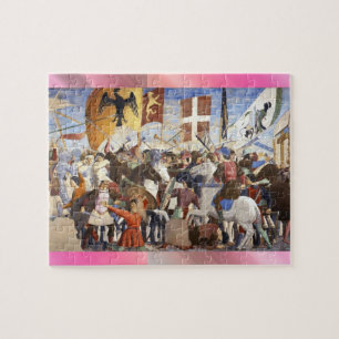 BATTLE OF HERACLIUS by Piero Della Francesca Jigsaw Puzzle