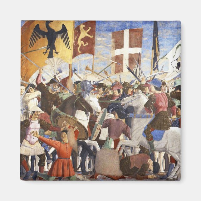 BATTLE OF HERACLIUS by Piero Della Francesca Magnet (Front)