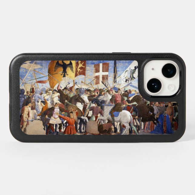BATTLE OF HERACLIUS by Piero Della Francesca Otterbox iPhone Case (Back Horizontal)