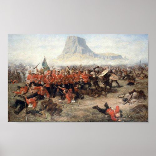Battle of Isandlwana Poster