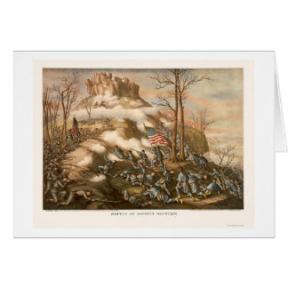 Battle of Lookout Mountain by Kurz & Allison 1863 Cards