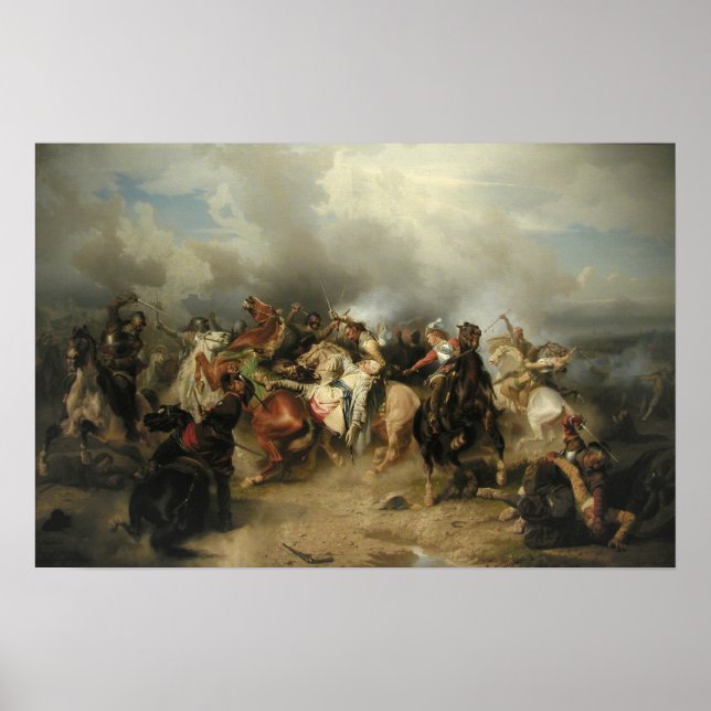 Battle of Lutzen Poster (Front)