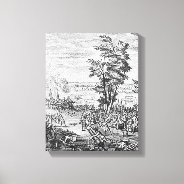 Battle of Malplaquet Canvas Print (Front)