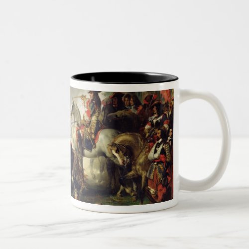 Battle of Marseilles 4th October 1693 1837 Two_Tone Coffee Mug