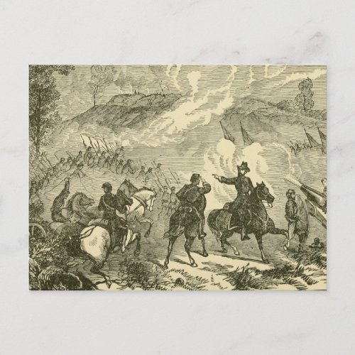Battle of Missionary Ridge Postcard