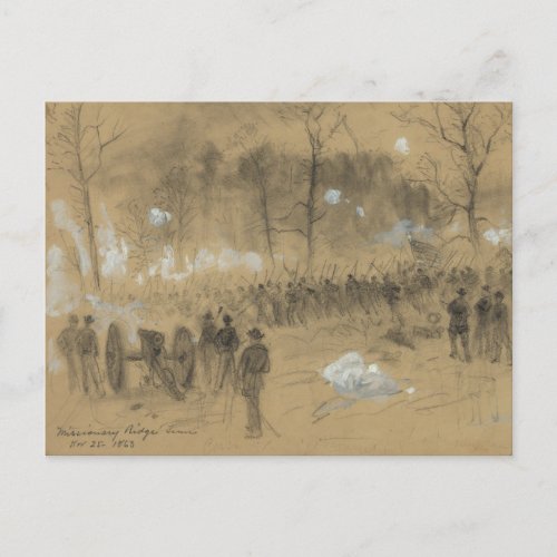 Battle of Missionary Ridge Postcard