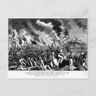 Battle of Molino del Rey Postcard