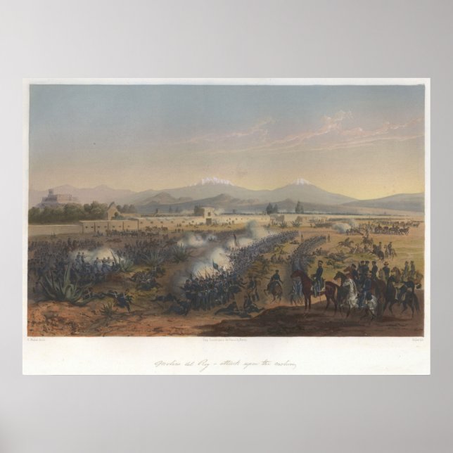 Battle of Molino del Rey Poster (Front)