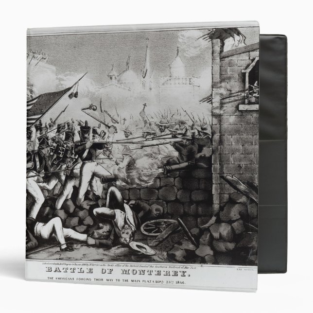 Battle of Monterey Binder (Front/Inside)