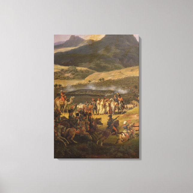 Battle of Mount Thabor, 16th April 1799, 1808 Canvas Print (Front)