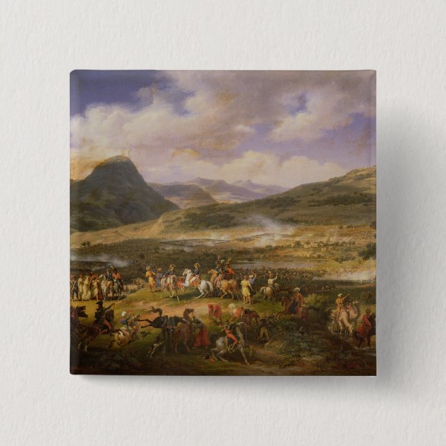 Battle of Mount Thabor, 16th April 1799, 1808 Pinback Button (Front)