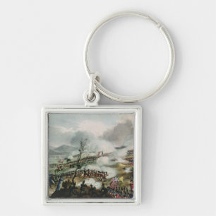Battle of Nivelle,engraved by Thomas Keychain