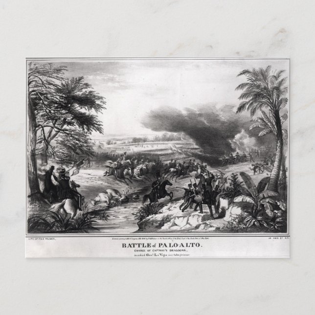 Battle of Palo Alto Postcard (Front)