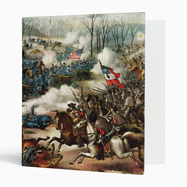 Battle of Pea Ridge 3 Ring Binder (Front/Inside)