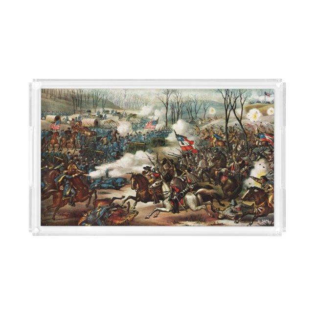 Battle of Pea Ridge Acrylic Tray (Front)