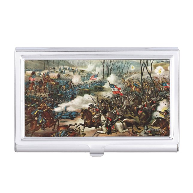 Battle of Pea Ridge Business Card Case (Front)