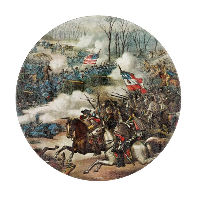 Battle of Pea Ridge Cutting Board (Front)