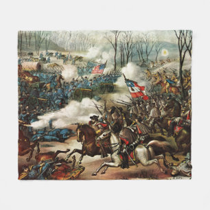 Battle of Pea Ridge Fleece Blanket