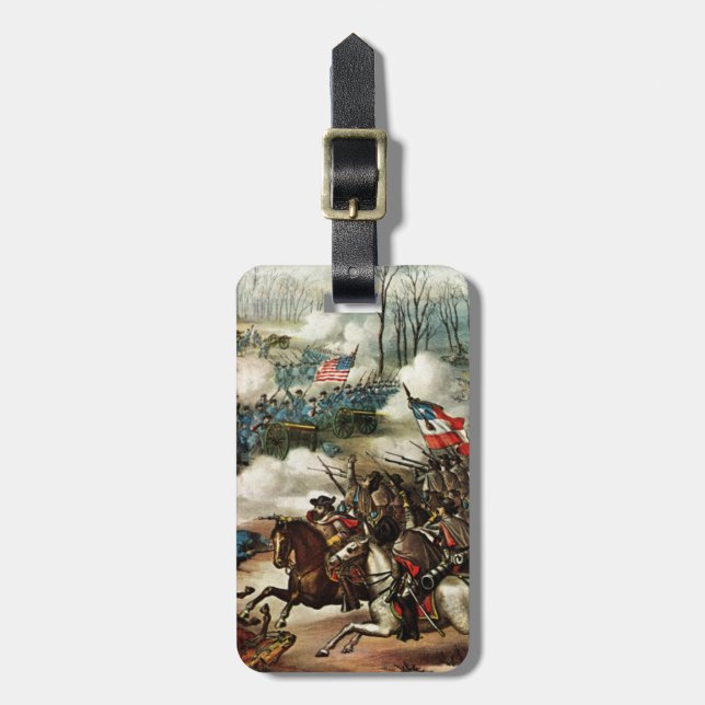Battle of Pea Ridge Luggage Tag (Front Vertical)